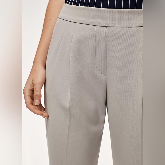 Aritzia Pants - Aritzia Babaton Cohen Pants Light Grey Size 4